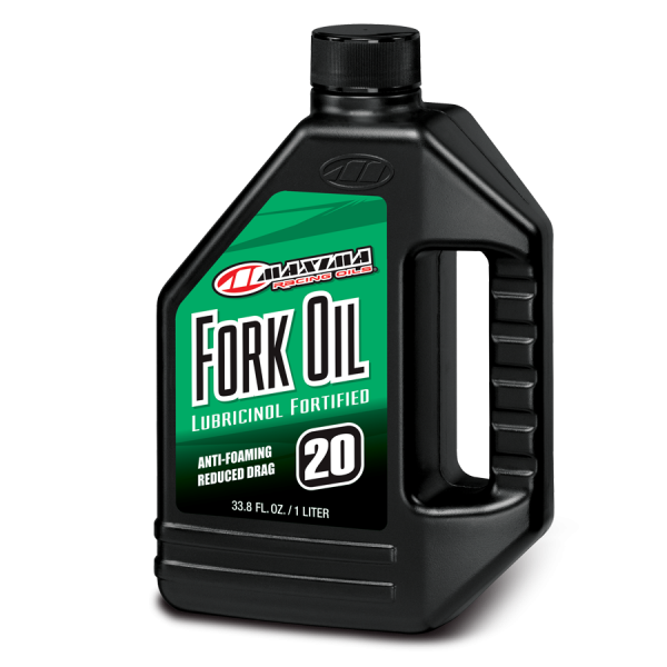 ACEITE PARA SUSPENSIONES DELANTERAS DE MOTO MINERAL 20WT MAXIMA FORK OIL 20W